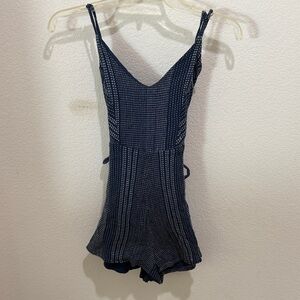 Express Navy Patterned Kids dress shorts